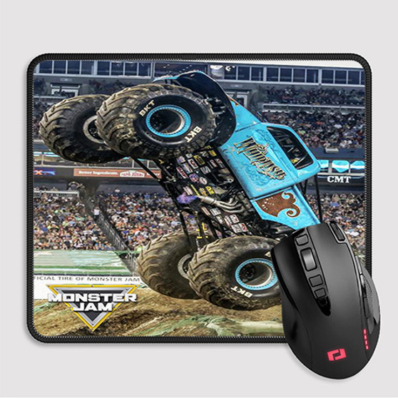 Pastele Whiplash Monster Truck Custom Mouse Pad Awesome Personalized Printed Computer Mouse Pad Desk Mat PC Computer Laptop Game keyboard Pad Premium Non Slip Rectangle Gaming Mouse Pad