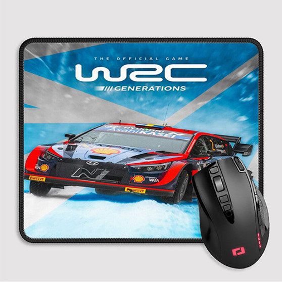 Pastele WRC Generations Custom Mouse Pad Awesome Personalized Printed Computer Mouse Pad Desk Mat PC Computer Laptop Game keyboard Pad Premium Non Slip Rectangle Gaming Mouse Pad