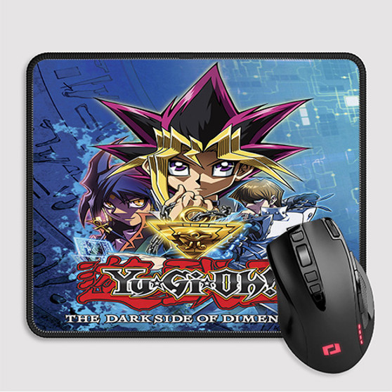 Pastele Yugioh The Darkside Of Dimensions Custom Mouse Pad Awesome Personalized Printed Computer Mouse Pad Desk Mat PC Computer Laptop Game keyboard Pad Premium Non Slip Rectangle Gaming Mouse Pad