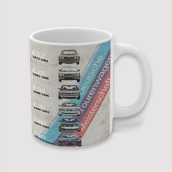 Pastele BMW M5 Series Custom Ceramic Mug Awesome Personalized Printed 11oz 15oz 20oz Ceramic Cup Coffee Tea Milk Drink Bistro Wine Travel Party White Mugs With Grip Handle