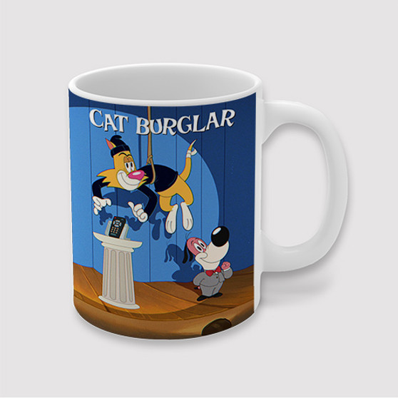 Pastele Cat Burglar Custom Ceramic Mug Awesome Personalized Printed 11oz 15oz 20oz Ceramic Cup Coffee Tea Milk Drink Bistro Wine Travel Party White Mugs With Grip Handle