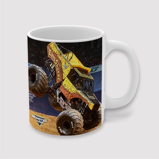 Pastele Earth Shaker Monster Truck Custom Ceramic Mug Awesome Personalized Printed 11oz 15oz 20oz Ceramic Cup Coffee Tea Milk Drink Bistro Wine Travel Party White Mugs With Grip Handle