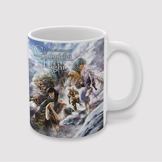Pastele Final Fantasy XIV Chronicles of Light Custom Ceramic Mug Awesome Personalized Printed 11oz 15oz 20oz Ceramic Cup Coffee Tea Milk Drink Bistro Wine Travel Party White Mugs With Grip Handle
