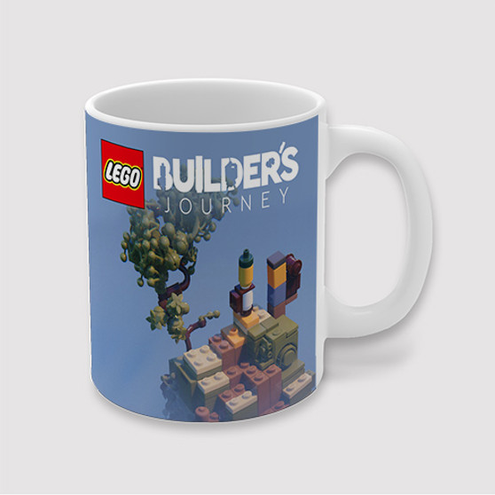 Pastele LEGO Builder s Journey Custom Ceramic Mug Awesome Personalized Printed 11oz 15oz 20oz Ceramic Cup Coffee Tea Milk Drink Bistro Wine Travel Party White Mugs With Grip Handle