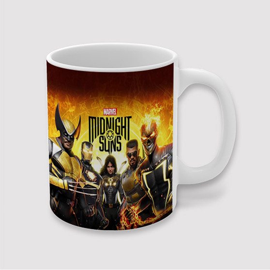 Pastele Marvel s Midnight Suns PS5 Custom Ceramic Mug Awesome Personalized Printed 11oz 15oz 20oz Ceramic Cup Coffee Tea Milk Drink Bistro Wine Travel Party White Mugs With Grip Handle