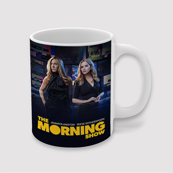 Pastele The Morning Show TV Series Custom Ceramic Mug Awesome Personalized Printed 11oz 15oz 20oz Ceramic Cup Coffee Tea Milk Drink Bistro Wine Travel Party White Mugs With Grip Handle