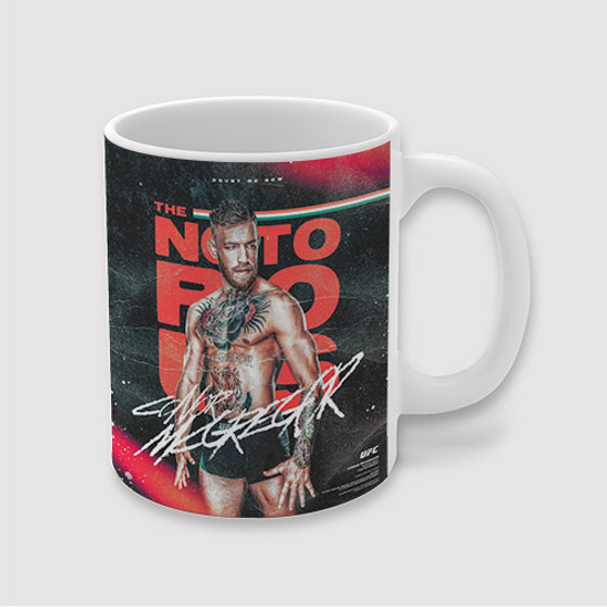 Pastele The Notorious Conor Mc Gregor Custom Ceramic Mug Awesome Personalized Printed 11oz 15oz 20oz Ceramic Cup Coffee Tea Milk Drink Bistro Wine Travel Party White Mugs With Grip Handle