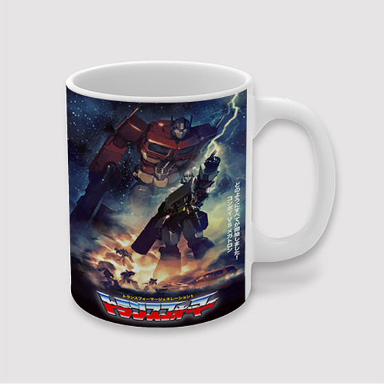 Pastele Transformers G1 Custom Ceramic Mug Awesome Personalized Printed 11oz 15oz 20oz Ceramic Cup Coffee Tea Milk Drink Bistro Wine Travel Party White Mugs With Grip Handle