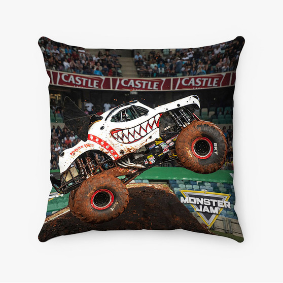 Pastele Monster Mutt Dalmatian Monster Truck Custom Pillow Case Awesome Personalized Spun Polyester Square Pillow Cover Decorative Cushion Bed Sofa Throw Pillow Home Decor