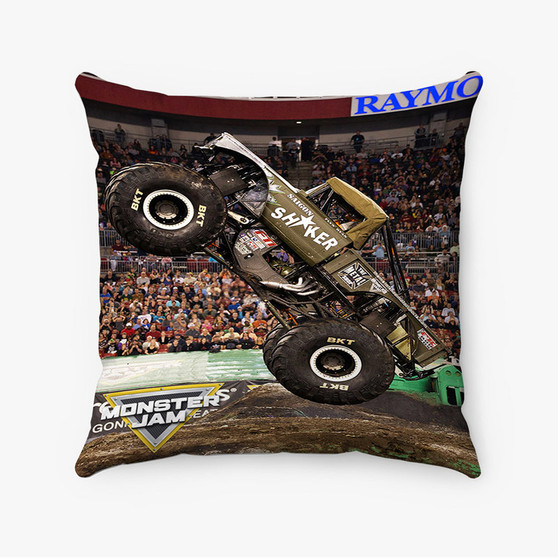 Pastele Saigon Shaker Monster Truck Custom Pillow Case Awesome Personalized Spun Polyester Square Pillow Cover Decorative Cushion Bed Sofa Throw Pillow Home Decor