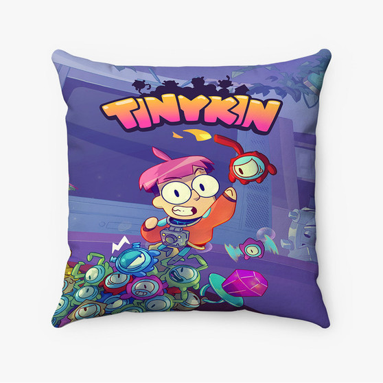 Pastele Tinykin Custom Pillow Case Awesome Personalized Spun Polyester Square Pillow Cover Decorative Cushion Bed Sofa Throw Pillow Home Decor