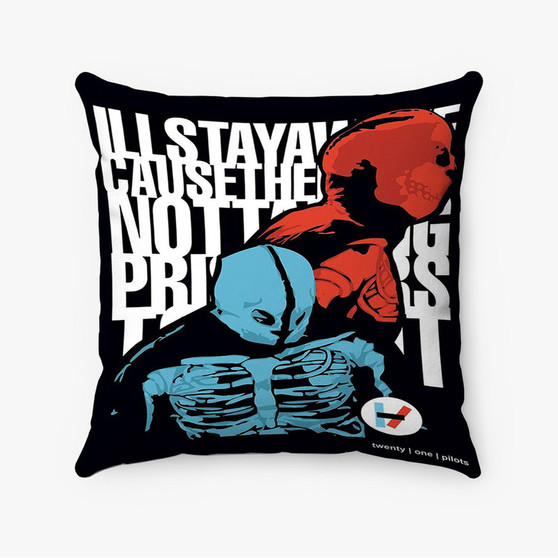 Pastele Twenty One Pilots Ode To Sleep Custom Pillow Case Awesome Personalized Spun Polyester Square Pillow Cover Decorative Cushion Bed Sofa Throw Pillow Home Decor