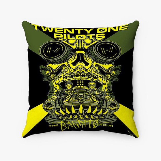 Pastele Twenty One Pilots The Bandito Tour Custom Pillow Case Awesome Personalized Spun Polyester Square Pillow Cover Decorative Cushion Bed Sofa Throw Pillow Home Decor