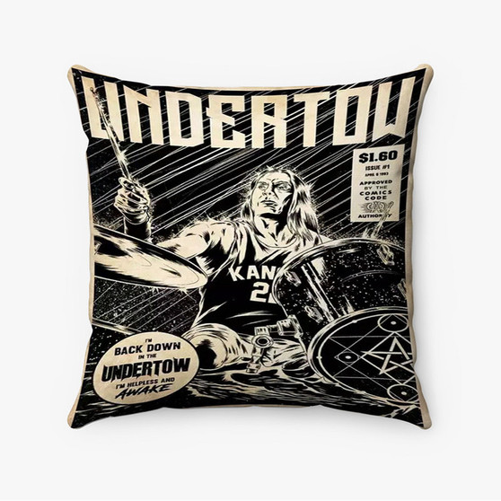 Pastele Undertow Poster Custom Pillow Case Awesome Personalized Spun Polyester Square Pillow Cover Decorative Cushion Bed Sofa Throw Pillow Home Decor