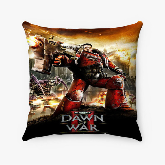 Pastele Warhammer 40 K Dawn Of War II Custom Pillow Case Awesome Personalized Spun Polyester Square Pillow Cover Decorative Cushion Bed Sofa Throw Pillow Home Decor