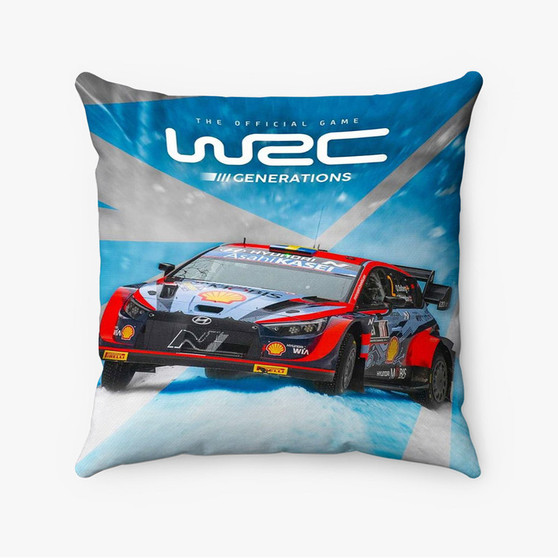 Pastele WRC Generations Custom Pillow Case Awesome Personalized Spun Polyester Square Pillow Cover Decorative Cushion Bed Sofa Throw Pillow Home Decor