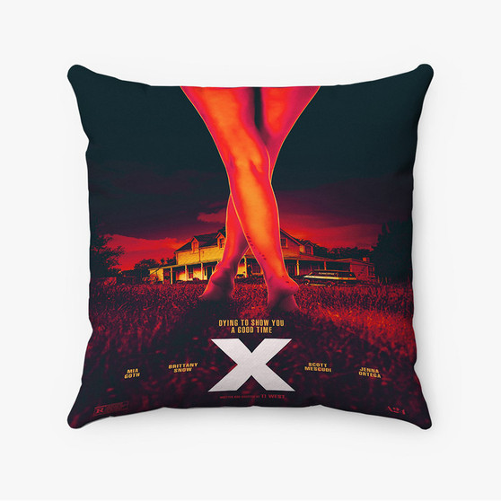 Pastele X Ti West Custom Pillow Case Awesome Personalized Spun Polyester Square Pillow Cover Decorative Cushion Bed Sofa Throw Pillow Home Decor
