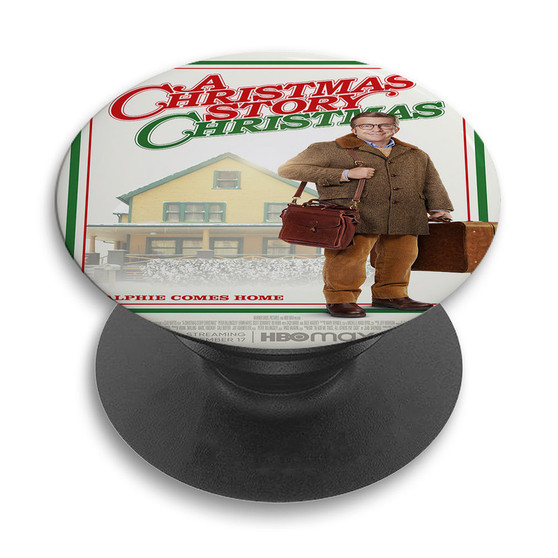 Pastele A Christmas Story Christmas Custom PopSockets Awesome Personalized Phone Grip Holder Pop Up Stand Out Mount Grip Standing Pods Apple iPhone Samsung Google Asus Sony Phone Accessories
