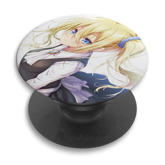 Pastele Ai Hayasaka Kaguya sama Custom PopSockets Awesome Personalized Phone Grip Holder Pop Up Stand Out Mount Grip Standing Pods Apple iPhone Samsung Google Asus Sony Phone Accessories