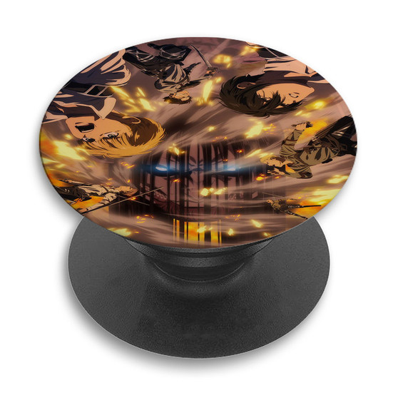 Pastele Attack on Titan The Final Season jpeg Custom PopSockets Awesome Personalized Phone Grip Holder Pop Up Stand Out Mount Grip Standing Pods Apple iPhone Samsung Google Asus Sony Phone Accessories