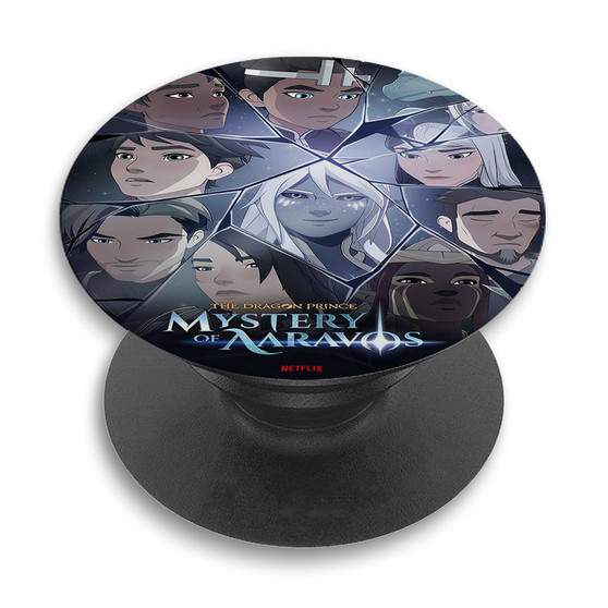 Pastele The Dragon Prince The Mystery of Aaravos Custom PopSockets Awesome Personalized Phone Grip Holder Pop Up Stand Out Mount Grip Standing Pods Apple iPhone Samsung Google Asus Sony Phone Accessories