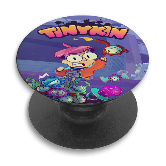 Pastele Tinykin Custom PopSockets Awesome Personalized Phone Grip Holder Pop Up Stand Out Mount Grip Standing Pods Apple iPhone Samsung Google Asus Sony Phone Accessories