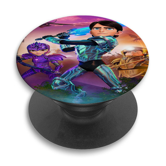 Pastele Trollhunters Tales of Arcadia Custom PopSockets Awesome Personalized Phone Grip Holder Pop Up Stand Out Mount Grip Standing Pods Apple iPhone Samsung Google Asus Sony Phone Accessories