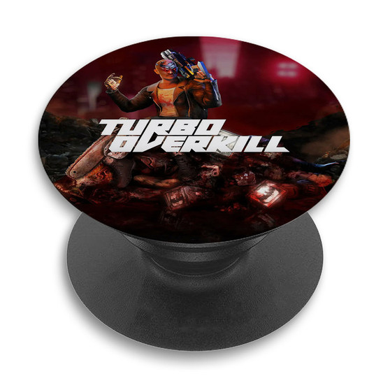 Pastele Turbo Overkill Custom PopSockets Awesome Personalized Phone Grip Holder Pop Up Stand Out Mount Grip Standing Pods Apple iPhone Samsung Google Asus Sony Phone Accessories