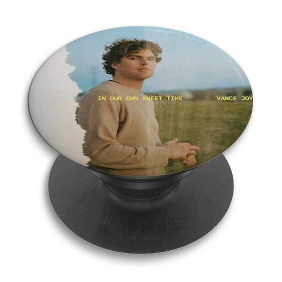 Pastele Vance Joy In Our Own Sweet Time Custom PopSockets Awesome Personalized Phone Grip Holder Pop Up Stand Out Mount Grip Standing Pods Apple iPhone Samsung Google Asus Sony Phone Accessories