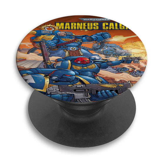 Pastele Warhammer 40 K Marneus Calgar Custom PopSockets Awesome Personalized Phone Grip Holder Pop Up Stand Out Mount Grip Standing Pods Apple iPhone Samsung Google Asus Sony Phone Accessories