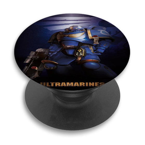 Pastele Warhammer 40 K Ultramarines Custom PopSockets Awesome Personalized Phone Grip Holder Pop Up Stand Out Mount Grip Standing Pods Apple iPhone Samsung Google Asus Sony Phone Accessories