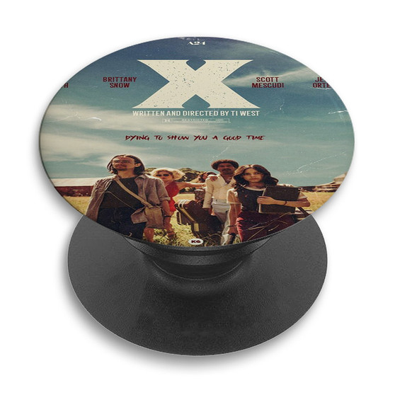 Pastele X Movie Ti West Custom PopSockets Awesome Personalized Phone Grip Holder Pop Up Stand Out Mount Grip Standing Pods Apple iPhone Samsung Google Asus Sony Phone Accessories