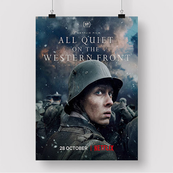 Pastele All Quiet on the Western Front Custom Silk Poster Awesome Personalized Print Wall Decor 20 x 13 Inch 24 x 36 Inch Wall Hanging Art Home Decoration Posters