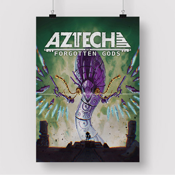Pastele Aztech Forgotten Gods Custom Silk Poster Awesome Personalized Print Wall Decor 20 x 13 Inch 24 x 36 Inch Wall Hanging Art Home Decoration Posters