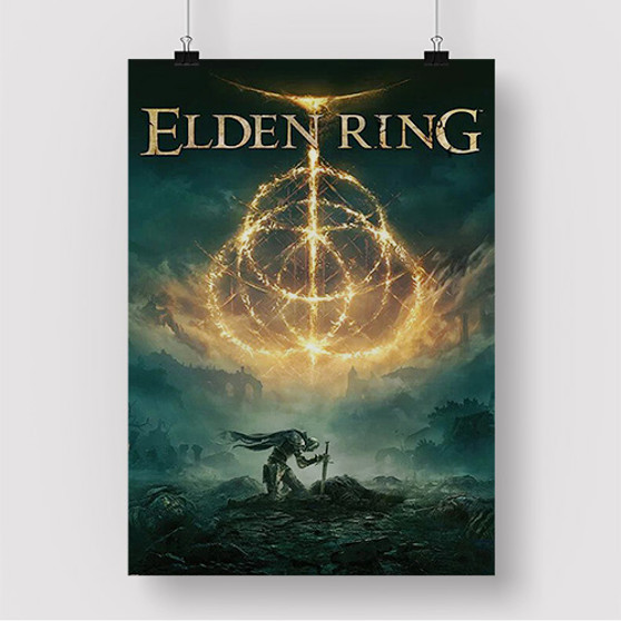 Pastele Elden Ring Battlefield of the Fallen Custom Silk Poster Awesome Personalized Print Wall Decor 20 x 13 Inch 24 x 36 Inch Wall Hanging Art Home Decoration Posters