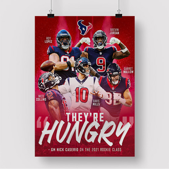 Pastele Houston Texans NFL 2022 Custom Silk Poster Awesome Personalized Print Wall Decor 20 x 13 Inch 24 x 36 Inch Wall Hanging Art Home Decoration Posters