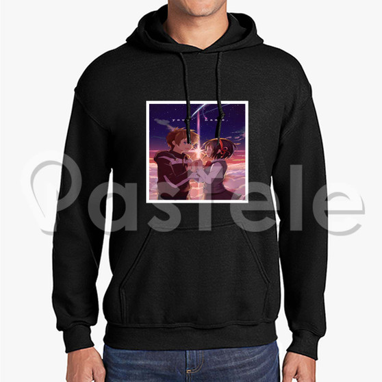 Kimi no Na wa Your Name Custom Unisex Hooded Sweatshirt Crew Hoodies Hoodie Cotton Polyester