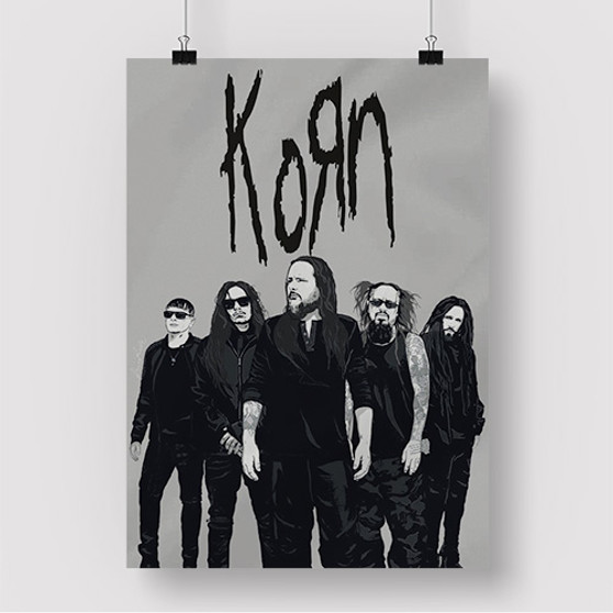 Pastele Korn Band Art Poster Custom Silk Poster Awesome Personalized Print Wall Decor 20 x 13 Inch 24 x 36 Inch Wall Hanging Art Home Decoration Posters