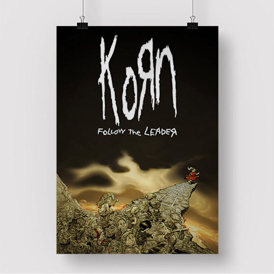 Pastele Korn Follow The Leader Custom Silk Poster Awesome Personalized Print Wall Decor 20 x 13 Inch 24 x 36 Inch Wall Hanging Art Home Decoration Posters