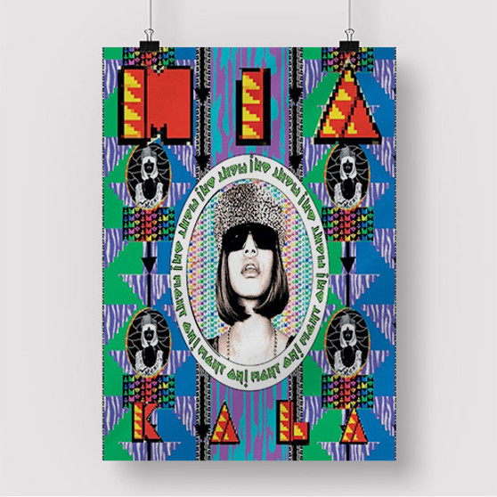 Pastele MIA Kala Custom Silk Poster Awesome Personalized Print Wall Decor 20 x 13 Inch 24 x 36 Inch Wall Hanging Art Home Decoration Posters