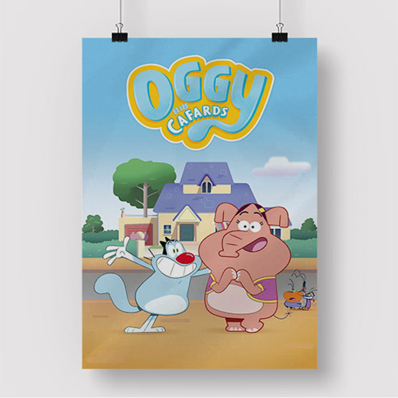 Pastele Oggy and the Cockroaches Next Generation Custom Silk Poster Awesome Personalized Print Wall Decor 20 x 13 Inch 24 x 36 Inch Wall Hanging Art Home Decoration Posters