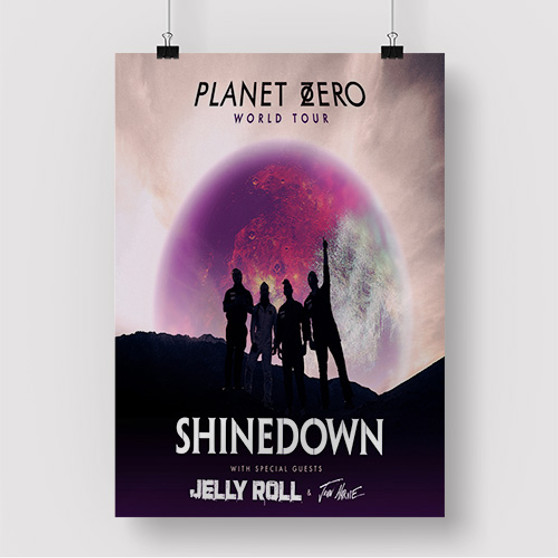 Pastele Shinedown Planet Zero Custom Silk Poster Awesome Personalized Print Wall Decor 20 x 13 Inch 24 x 36 Inch Wall Hanging Art Home Decoration Posters