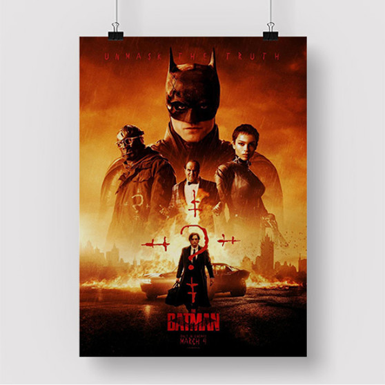 Pastele The Batman Good Custom Silk Poster Awesome Personalized Print Wall Decor 20 x 13 Inch 24 x 36 Inch Wall Hanging Art Home Decoration Posters