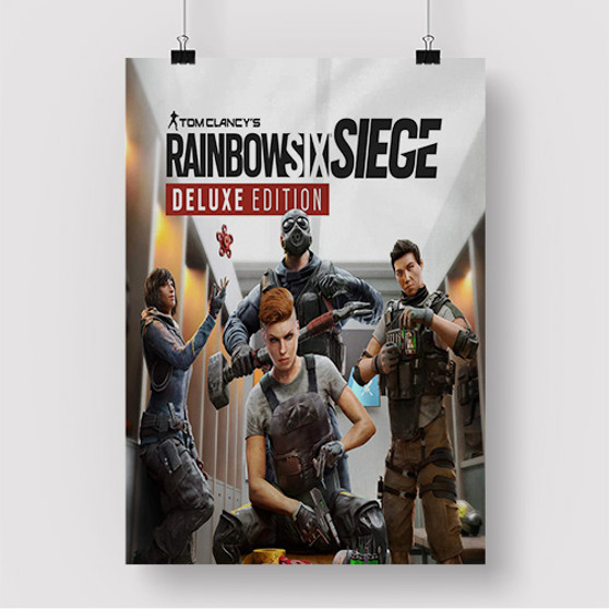 Pastele Tom Clancy s Rainbow Six Siege Custom Silk Poster Awesome Personalized Print Wall Decor 20 x 13 Inch 24 x 36 Inch Wall Hanging Art Home Decoration Posters