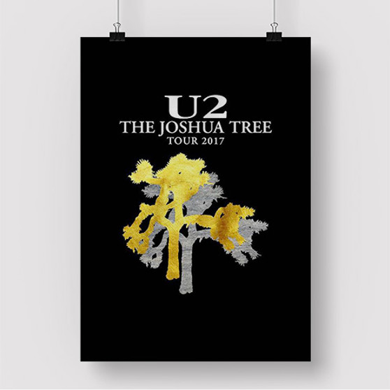 Pastele U2 Joshua Tree Tour Custom Silk Poster Awesome Personalized Print Wall Decor 20 x 13 Inch 24 x 36 Inch Wall Hanging Art Home Decoration Posters