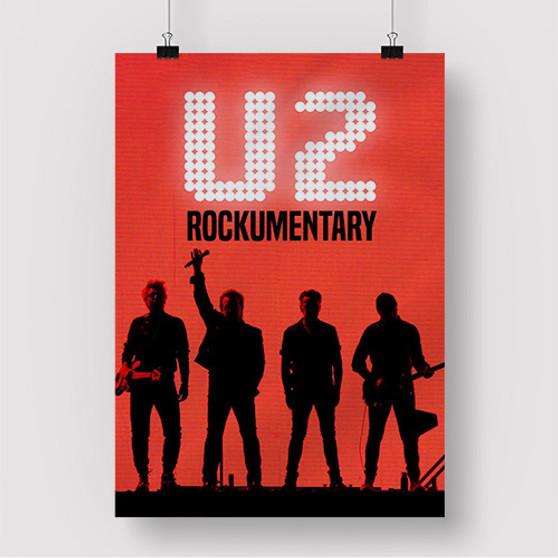 Pastele U2 Rockumentary Custom Silk Poster Awesome Personalized Print Wall Decor 20 x 13 Inch 24 x 36 Inch Wall Hanging Art Home Decoration Posters