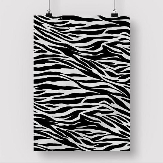 Pastele Zebra Skin Custom Silk Poster Awesome Personalized Print Wall Decor 20 x 13 Inch 24 x 36 Inch Wall Hanging Art Home Decoration Posters