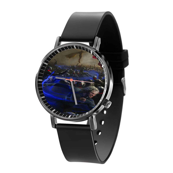 Quicksilver The Avengers Age of Ultron Black Quartz Watch Unisex With Premium Gift Box
