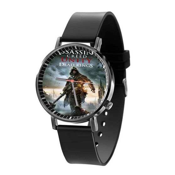 Assassin s Creed Unity Dead Kings Black Quartz Watch Unisex With Premium Gift Box