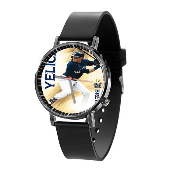 Christian Yelich MLB Milwaukee Brewers Unisex Quartz Watch With Premium Gift Box